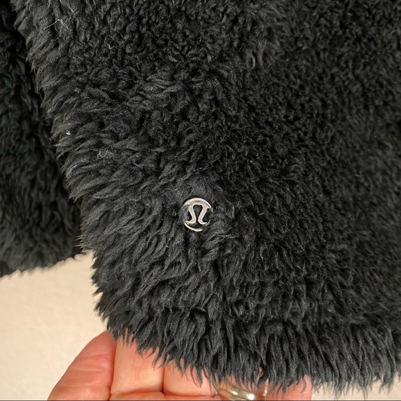 Lululemon Warm Restore Sherpa Pullover Black M/L - Picture 13 of 15